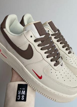 Женские кроссовки nike air force 1 low ‘07 essenti “mocco”