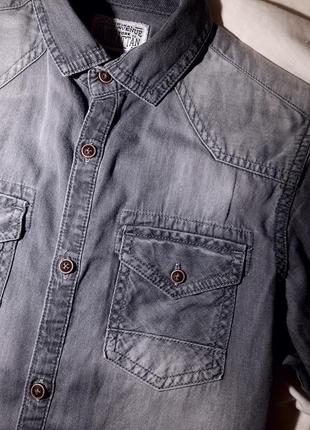 Рубашка котон next на 10 лет 3