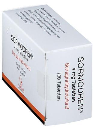 Sormodren 4 mg tabletten 37 st | сормодрен таблетки 84 шт
