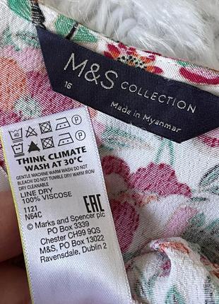 Сукня міді на запах marks & spenser 14/1610 фото