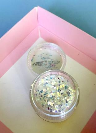 Протирминированные! блестки для лица и тела oriflame/visions mini mosaics for face and...