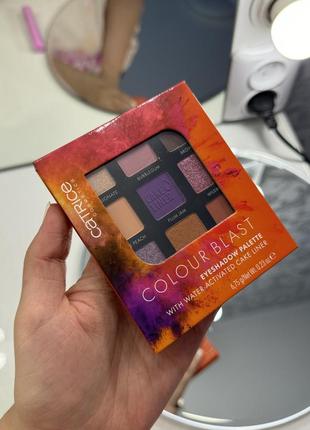 Палетка тіней для повік catrice colour blast 010, 6,75 г