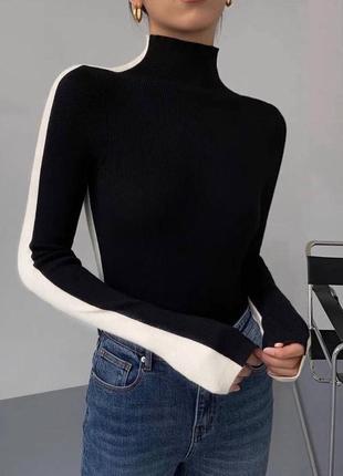 Гольф оригинальный трикотаж рубчик