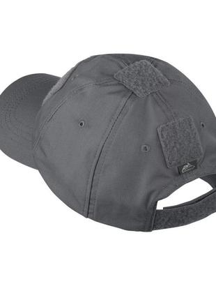 Бейсболка тактическая helikon-tex bbc cap серая