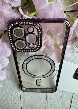 Блестящий чехол для 12pro max айфона