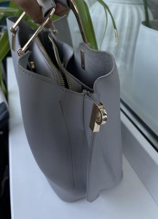 Кожаная сумка lv 5