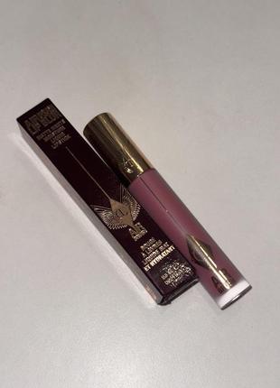 Зволожуюча матова рожева рідка кремова стійка помада тінт для губ charlotte tilbury airbrush flawless lip rose blur