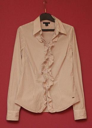 Tommy hilfiger рр 4 s рубашка из хлопка и лайкры