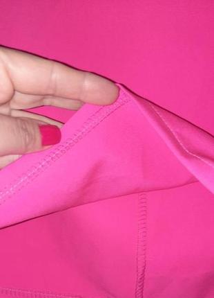 Юбка неоновая розовая boohoo, размер л (арт1240гш)6 фото