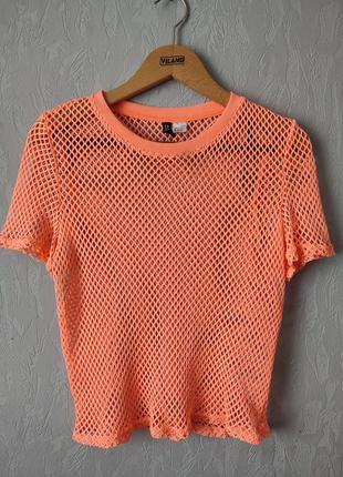 Яскрава футболка h&m