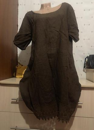 Льняна сукня на кожен день