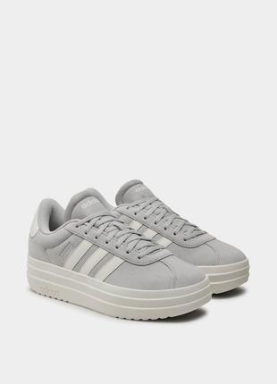 Сникерсы adidas vl court серый