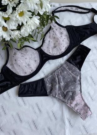 Комплект білизни від італійського бренду tezenis nero rosa