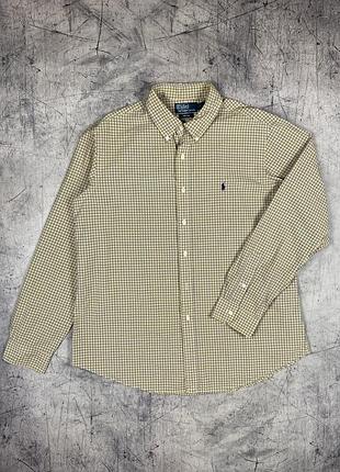 Слрочка вінтажна в клітинку polo ralph lauren vintage