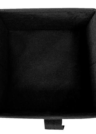 Органайзер для дрібниць xs - 17*17*16 см (чорний)6 фото