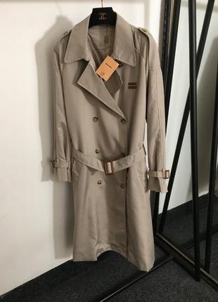 Тренч miu miu