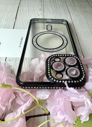 Блестящий чехол для 13 pro max айфона