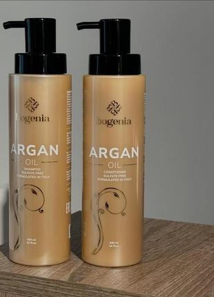 Шампунь + кондиціонер bogenia argan oil набір