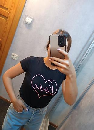 Футболочка черного цвета 🖤