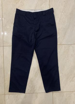 Брюки штаны carhartt чино карго синие мужские4 фото