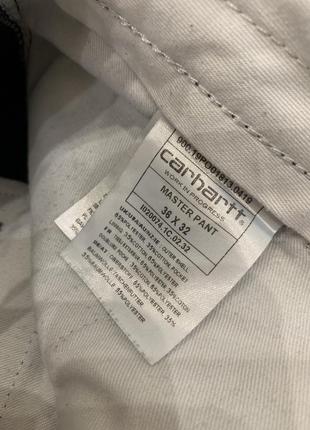 Брюки штаны carhartt чино карго синие мужские6 фото