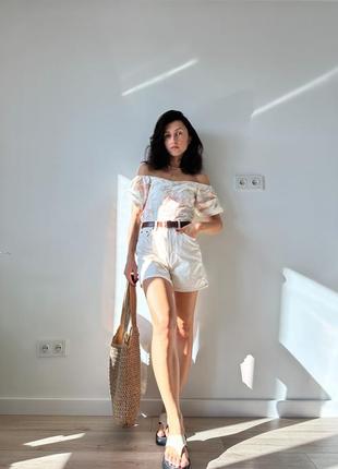 Красива лляна блуза h&m