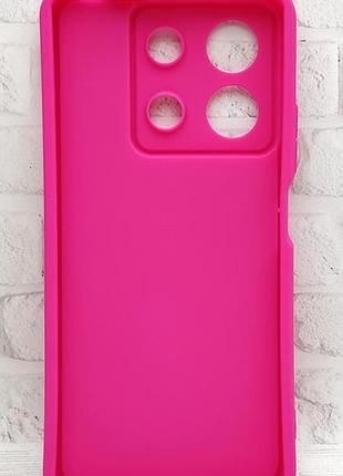 Чохол shock case для xiaomi redmi note 13 5g бампер силіконовий цвіт рожевий 2