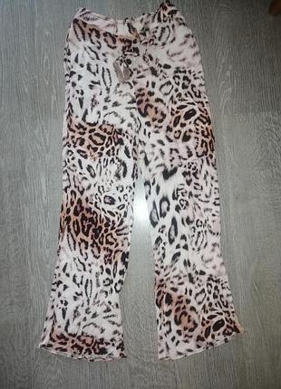 Леопардовые брюки