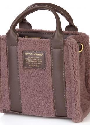 Сумка кросс боди david jones 7121 шоколадный