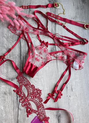 Мереживні трусики зі знімними наручниками від 🗝️hunkemoller🗝️