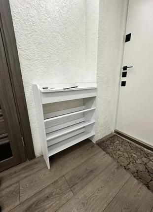 Обувниця відкрита біла дсп baby comfort україна