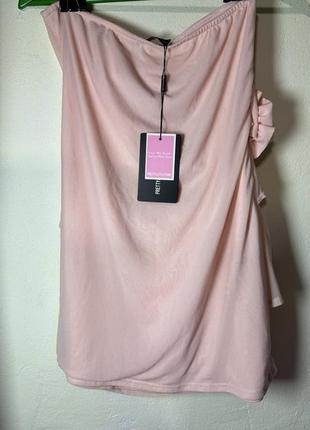 Персикова ніжна сукня6 фото