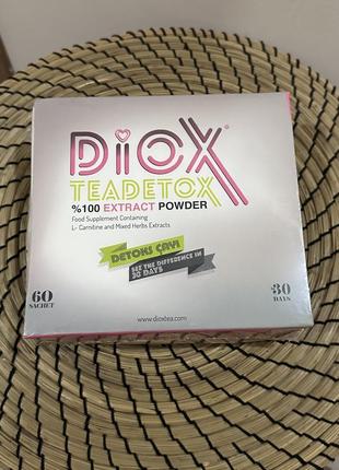 Diox tea detox (оригинал) чай для похудения детокс
