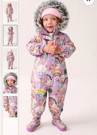 Снежный зимний комбенизон🦄🦄🦄
