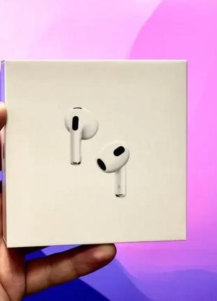 Бездротові навушники apple airpods 3 bluetooth iphone люкс якість
