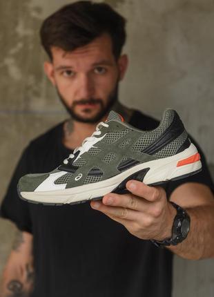 Мужские кроссовки asics olive, кроссовки asics, кроссовки мужские