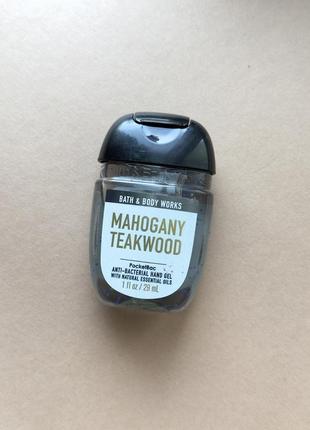 Санітайзер (антисептик) bath & body works mahogany teakwood