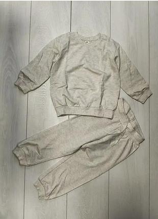 Костюм детский серый h&amp;m 80, 86, 92, 98