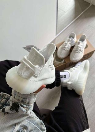 Yeezy boost 350 white, adidas yeezy, зе бусты, зе буст, лозы буст, cinder3 фото