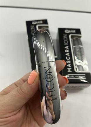 Туш для вій icon mascara додатковий об’єм3 фото