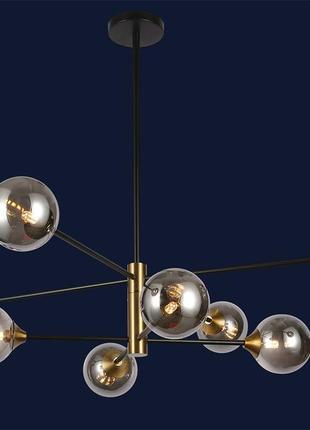 Люстра 752l7910-8 bk+bk2 фото