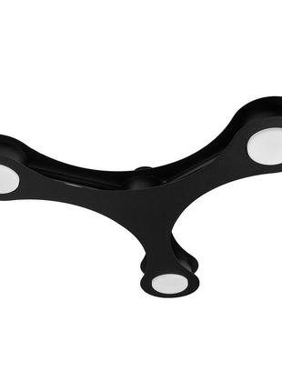 Люстра (світильник стельовий) molecula gx53 c3-310 black