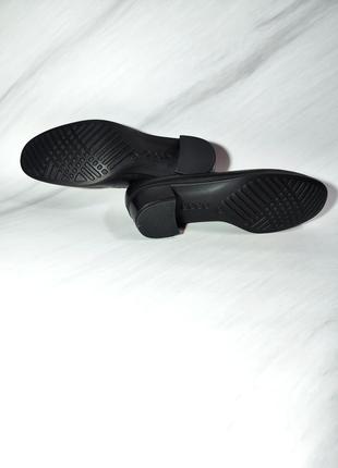 Ecco виробництво індонезія нові шкіряні чорні туфлі  eur 408 фото