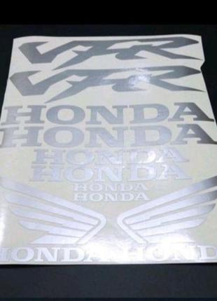 Наклейки мотоцикл-бокбольба пластик honda вфр vfr на мотоцикл хонда