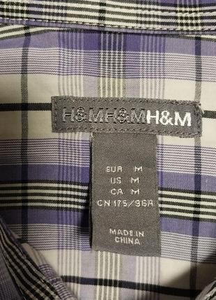 Новая качественная стильная брендовая рубашка h&amp;m4 фото