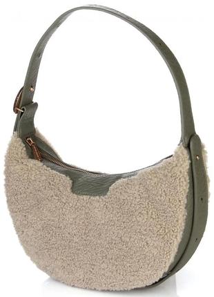 Сумка клатч кросс боди david jones 7102 light green
