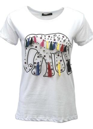 Футболка gesvages 81981 белая (40703)