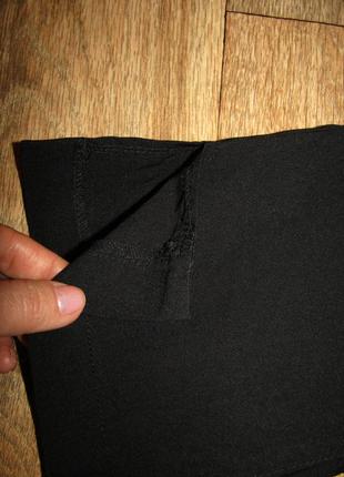 Чорні укорочені штани капрі м-38 vero moda8 фото