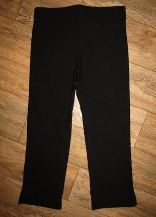Черные укороченные брюки капри м-38 vero moda7 фото