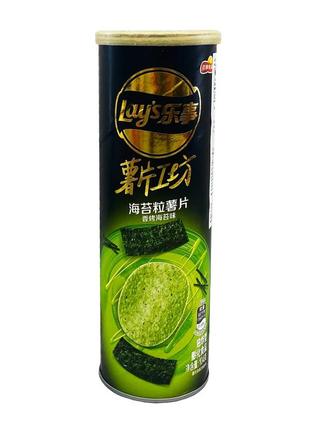 Чипсы lay's stax seaweed 104g  stone bucha